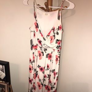 Flower maxi dress